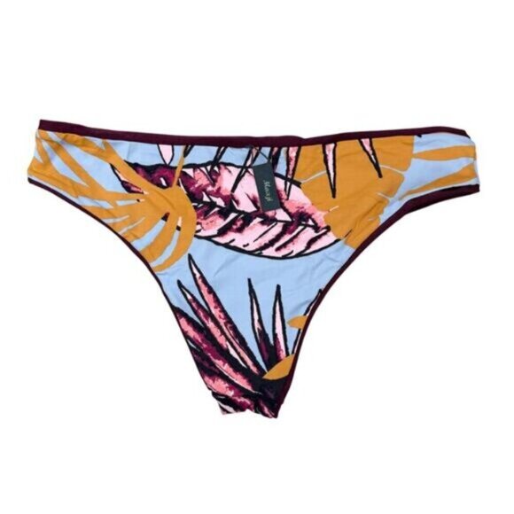 Maaji Beach Plum Reversible Sublime Bikini Bottom Size XL - Picture 3 of 9